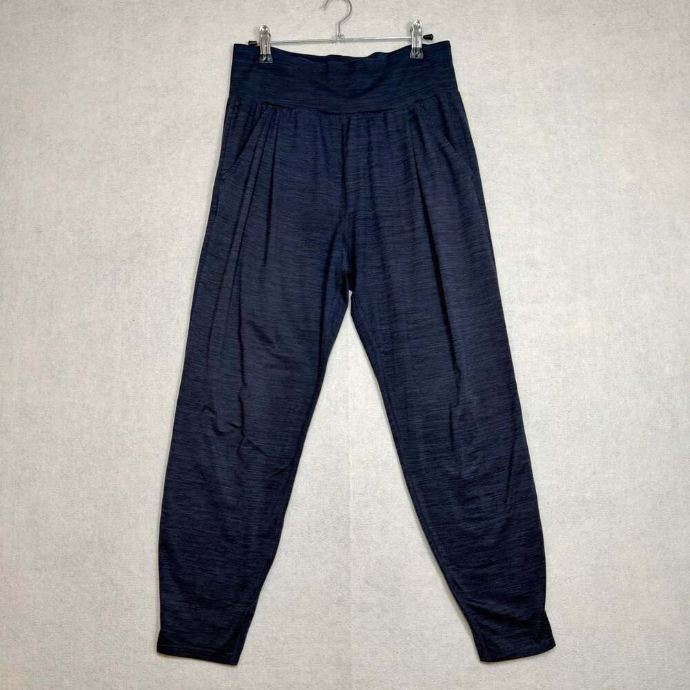 Vuori Pants Womens Small Harem Black Heathered Yoga Workout Lounge
